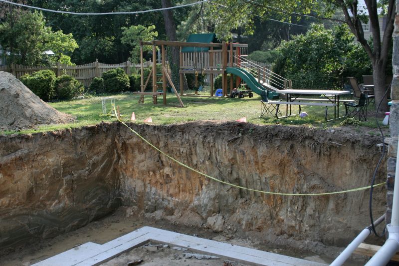 Excavation for Foundation Work